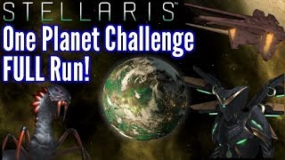 Stellaris | One Planet Challenge FULL Playthrough!