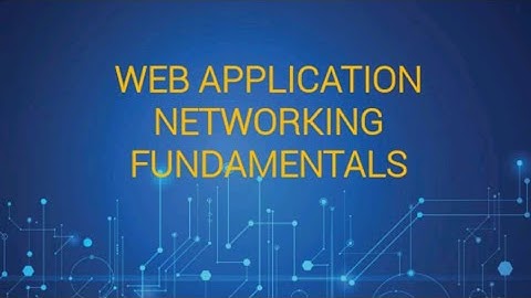 CBSE CLASS 10 IT - WEB APPLICATION - NETWORKING FUNDAMENTALS