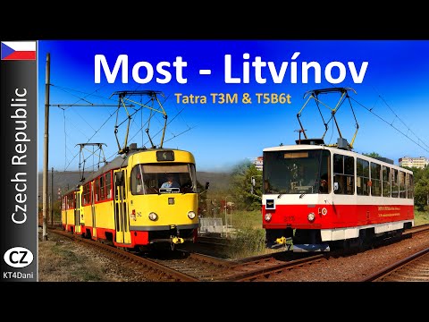 【4K】MOST-LITVÍNOV TRAM -