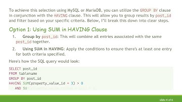 How to Use the WHERE Query in MySQL to Filter Multiple Rows by ID