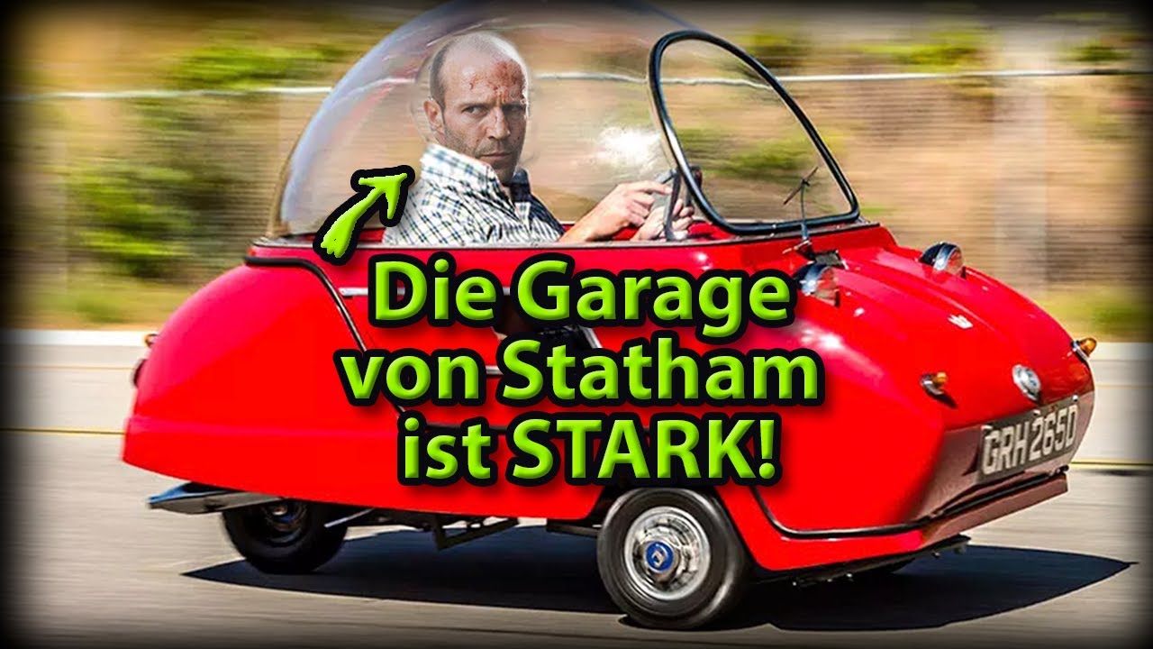 Adrenalinsüchtiger? Verrückte Autos von Jason Statham - YouTube