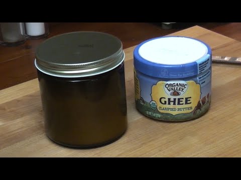 Organic Valley Ghee VS Homemade Ghee