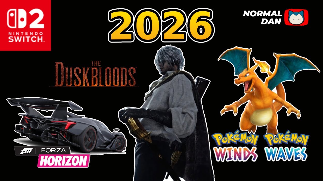 O QUE ESPERAR DE 2026 NO NINTENDO SWITCH 2!