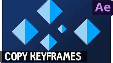 How do you copy and paste multiple keyframes in After Effects?