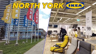 North York Ikea Spring 2022 Walkthrough From Leslie Station