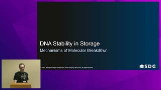 SDC 2023 - Establishing Endurance and Data Retention Metrics in a DNA Data Storage System