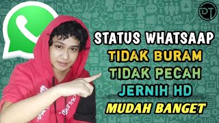 Trik Agar Status Whatsapp Tidak Buram | Status Wa Jernih HD #trikwhatsapp #tipswhatsapp #damud