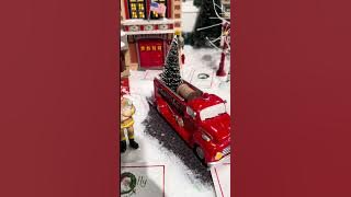 Department 56 Snow Village Fire Engine 223 Pump Truck, Safe and Sound, & Engine 223 Fire House