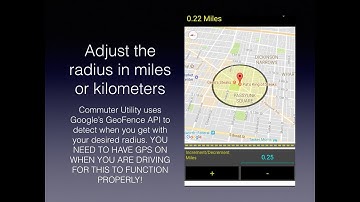 Commuter Utility Geofence Android App Demo