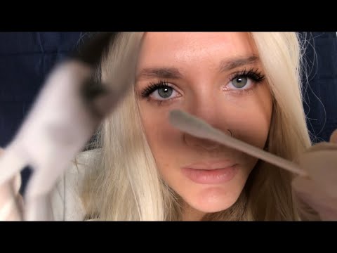 ASMR| CLOSE WHISPER- Pediatrician Examines Your Earache/ Personal Attention