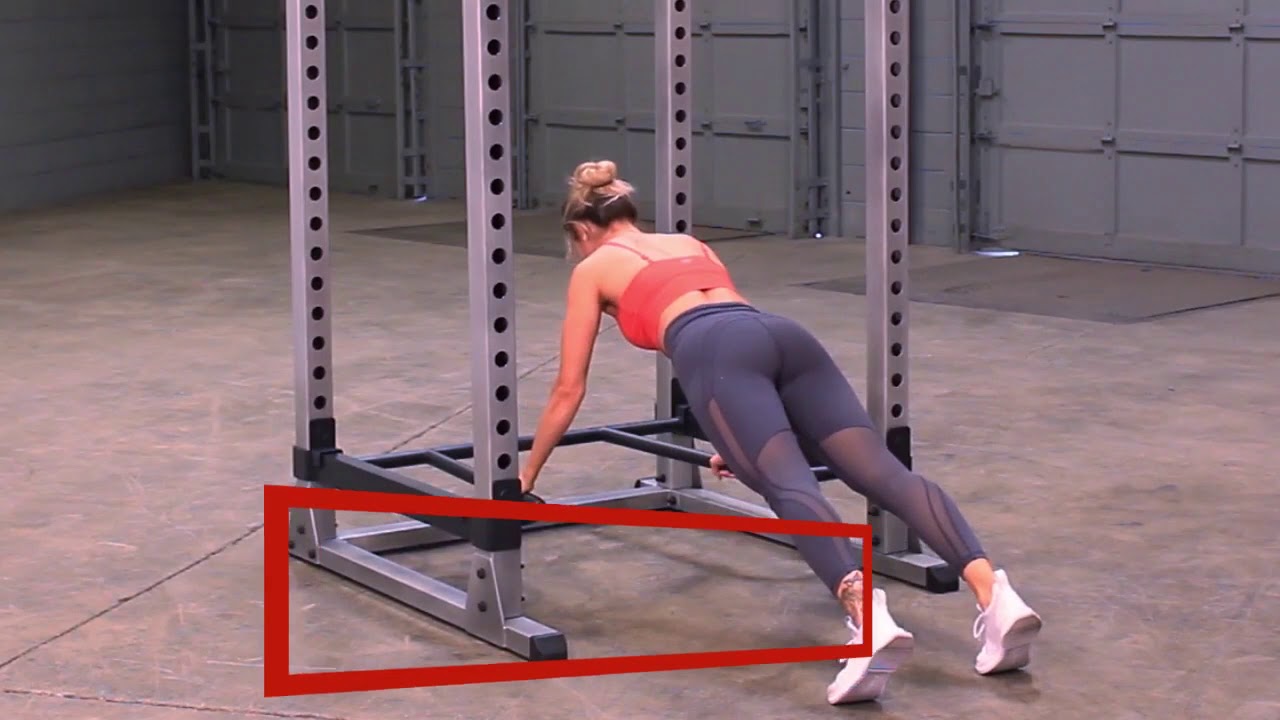 Body Solid DR378 Power Rack Dip Attachment | Fitness Direct