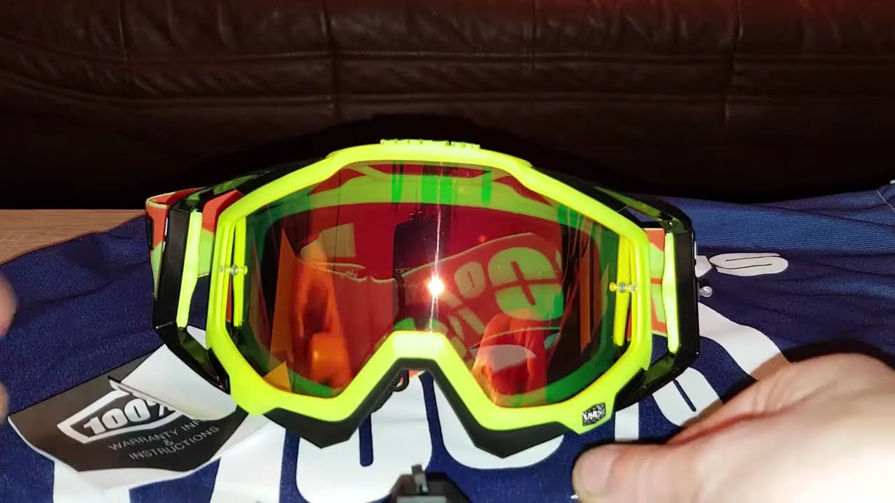 100 percent mtb goggles
