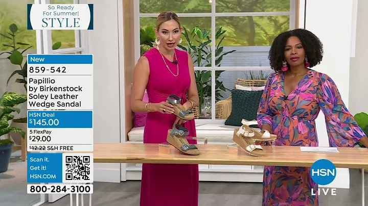 Papillio by Birkenstock Soley Leather Wedge Sandal