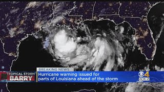 Tropical Storm Barry Brings Threat Of Major Flooding, Storm Surge For Louisiana
