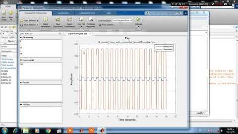 Estimating Parameters of a DC Motor simulink   YouTube