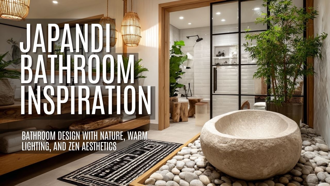 🌿🌸 Japandi Bathroom Design Ideas for Minimalist Serenity and Natural Zen-Inspired Interiors