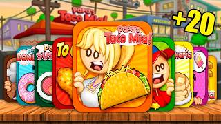 I Tried EVERY PAPA LOUIE Game in ONE VIDEO! |LENDO|