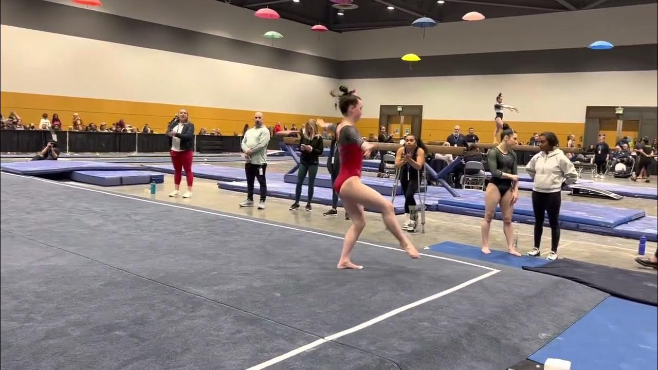 Charity Choice Invitational Floor Routine Natalie Siljander 2025 YouTube
