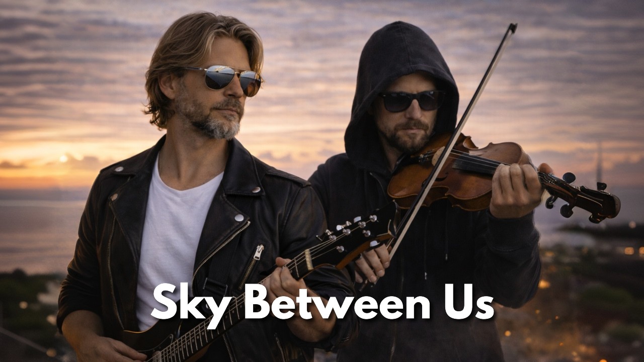 Sky Between Us – Cinematic Orchestral Violin & Guitar Rock Instrumental