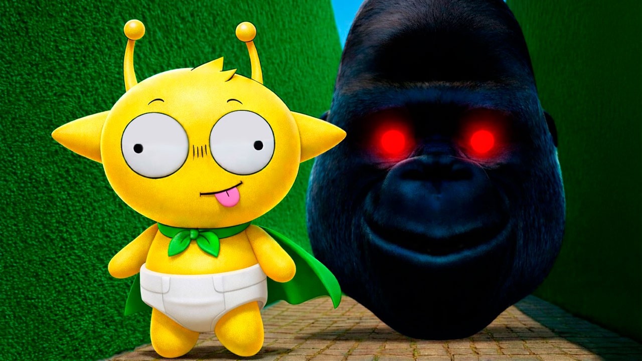 SIMON BEBE vs CABEZA DE ANIMAL!!