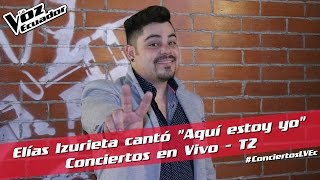 Elías Izurieta cantó "Aquí estoy yo" -  Conciertos en Vivo - T2 - La Voz Ecuador