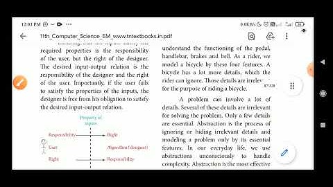 11 CS Chapter -6 | Specification and Abstraction | Part-3