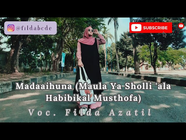 MADAAIHUNA (Maula Ya Sholli 'ala Habibikal Musthofa) - Cover by Filda Azatil || Pop Version + Lyrics class=