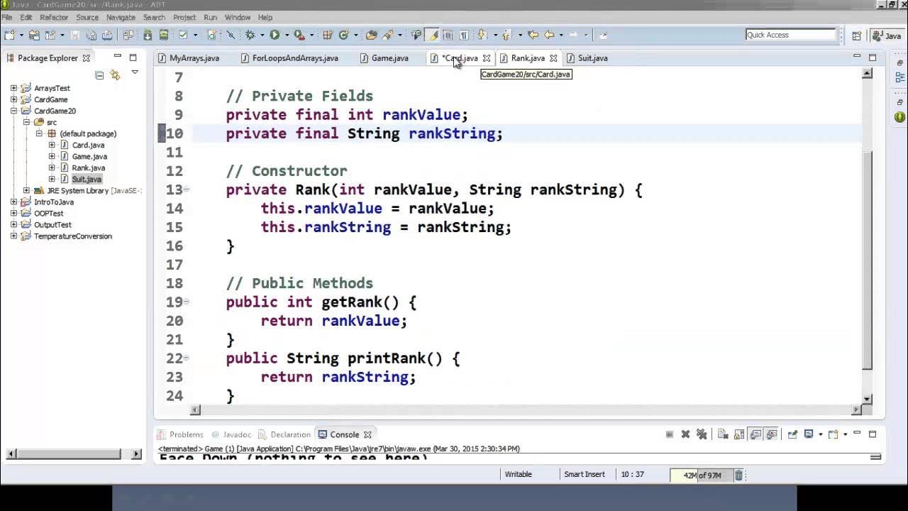 Java plays. Oop class code. wildcard java.