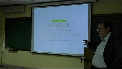 Non Commutative Geometry and "Real" Physics, part 1, 22/11/18