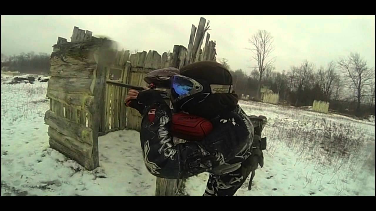 Winter Paintball Battle December 1st 2013 YouTube