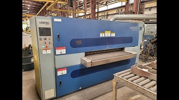 Lissmac SBM-XL 1500  G2S2 Edge Rounding and Deburring Machine - MC# 604734