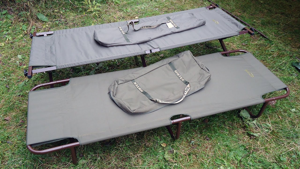 Раскладушки от Митек - YouTube