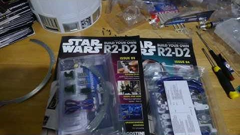 DeAgostini Build Your Own R2D2 Issues 83 and 84 - The Crank Edition (what trouble?!)