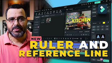 What‘s new in filmora | Ruler and Reference Line Feature
