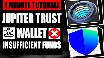 Jupiter Trust Wallet Insufficient Funds (Fast Tutorial)