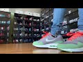 Air max 1 mint green on feet