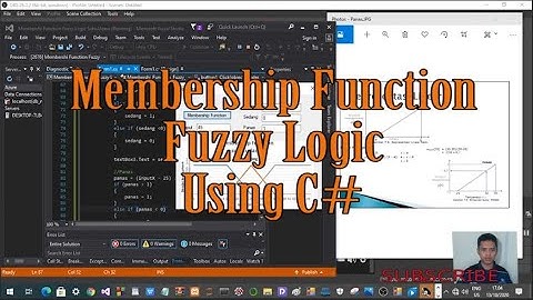 Arduino Fuzzy Logic Part 1 - Membership Function Using C#