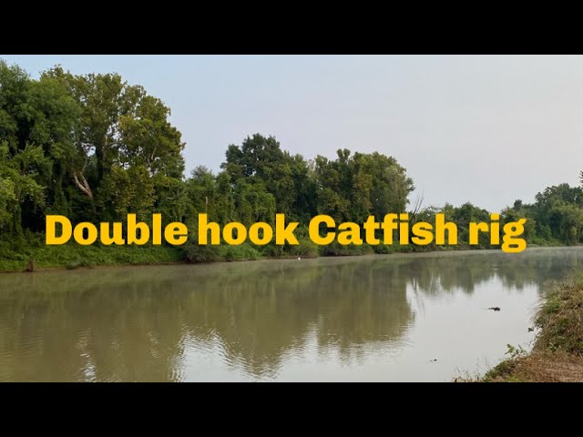 Double hook rig for channel Catfish 