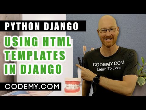 Using Fancy HTML Templates In Django - Python Django Dentist Website #4