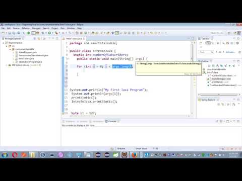 gematrix training | how to code java series | Array For Loop