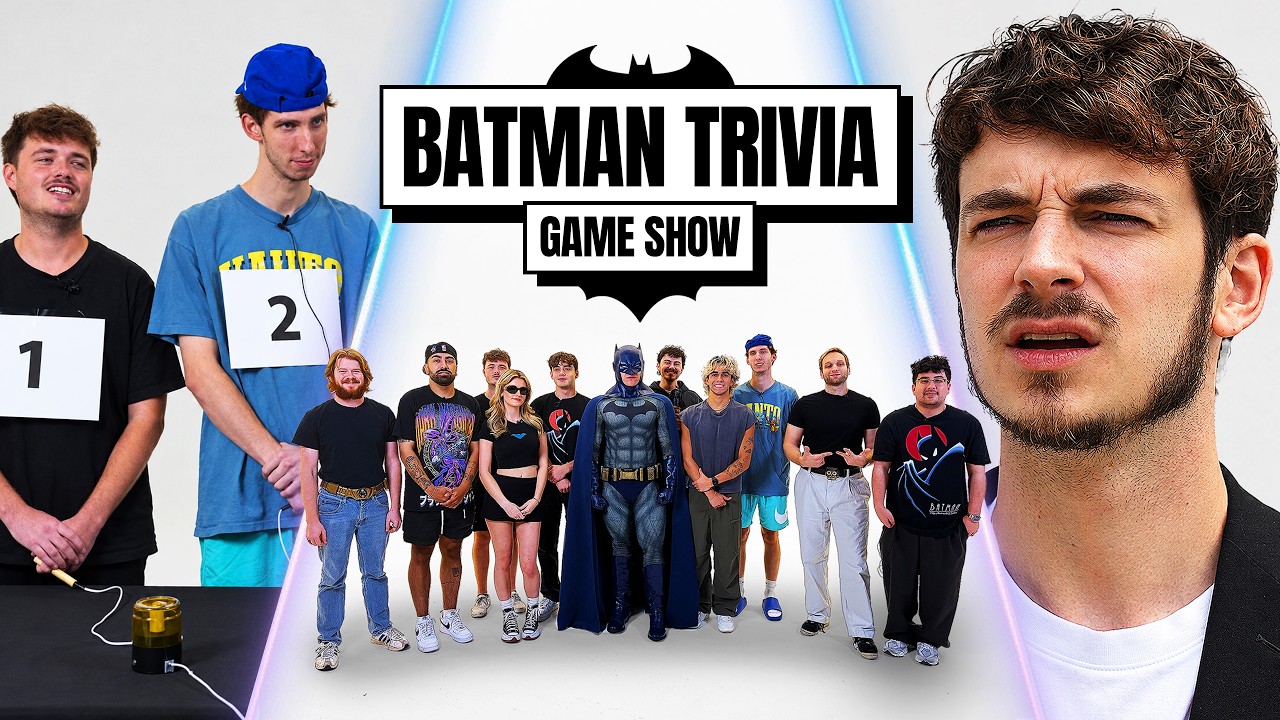 I Challenged 10 Batman Fans in BATMAN TRIVIA!