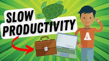 How to be Productive without Burning Out (Slow Productivity) 🐢