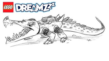 LEGO© DREAMZzz™ | Draw With Mateo | Part Three | Lets Get Drawing! | Defend The Dream World