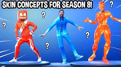 top 27 skin concepts for season 8 fortnite fan made skins duration 5 25 - the best skin in fortnite season 8