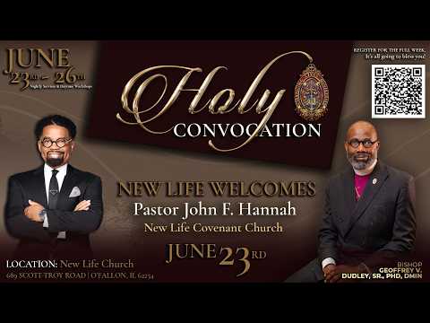Changing Lives Ministries Holy Convocation Night 1 w/ Pastor John Hannah - Bishop Dudley, PhD, Host
