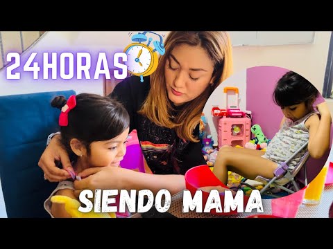 24 HORAS SIENDO MAMÁ DE BEBE MARIE 😱 | Kids Marie Show 😍