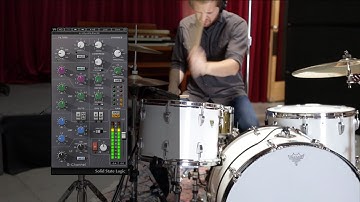 How to EQ Drums Using the SSL 4000 Plugins
