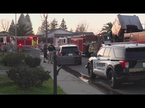 Person found dead after house fire in Sacramento County - YouTube