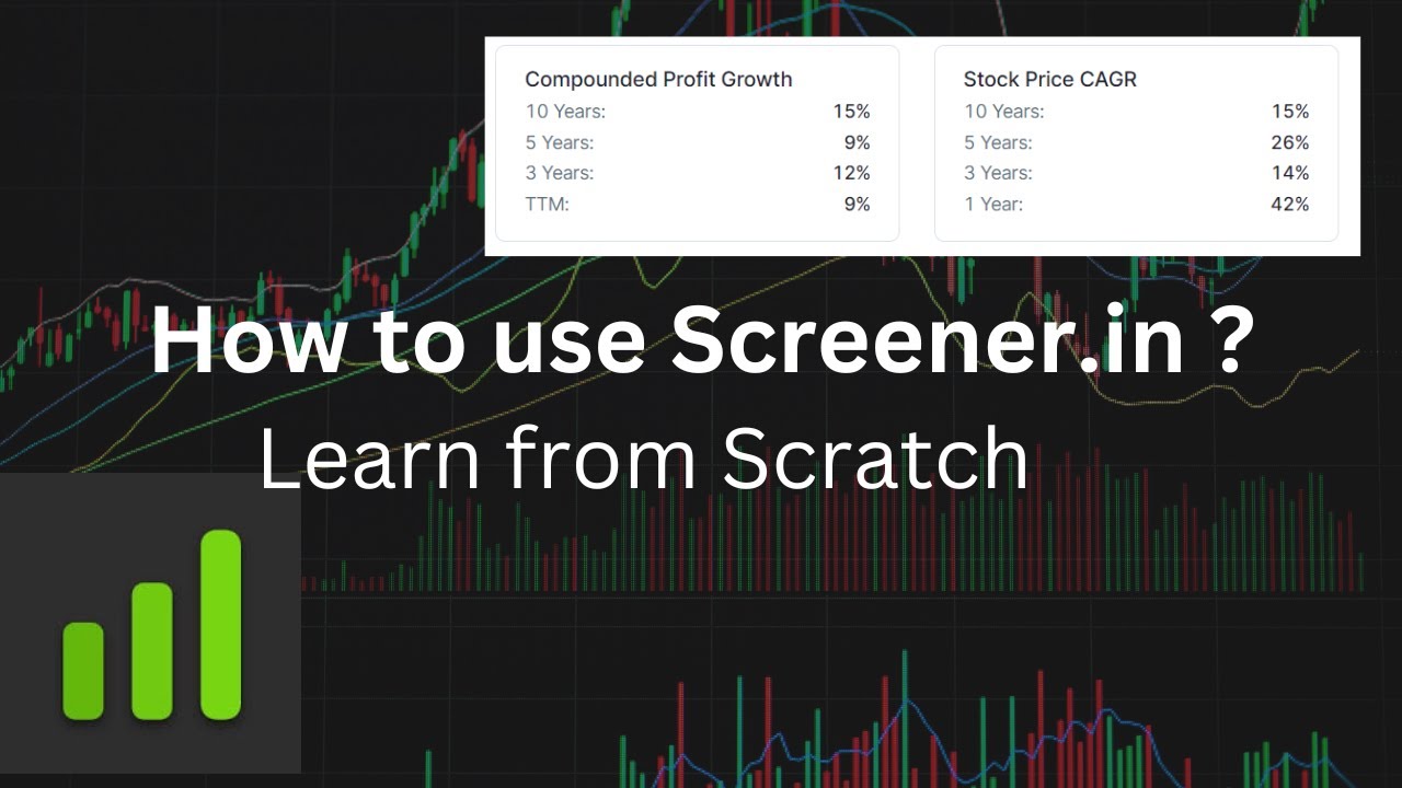 Screenar Stock Analysis के लिए Screener.in कैसे इस्तेमाल करे?? - YouTube