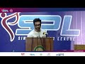 Faisal Qureshi (Actor) address on Gold Sponsor Event | SPL